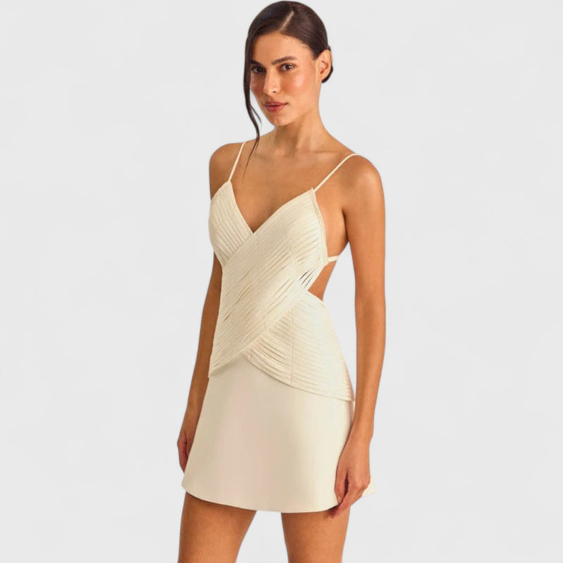 שמלת מיני ללא גב של רבקה 