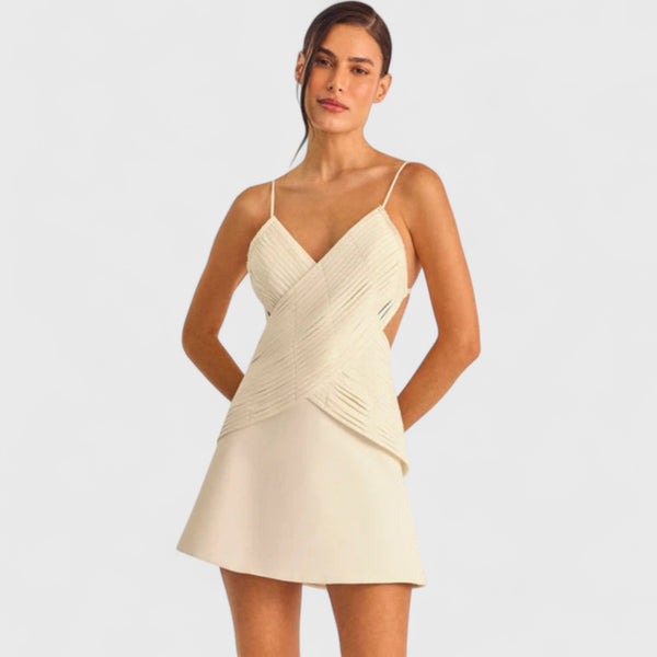 שמלת מיני ללא גב של רבקה 