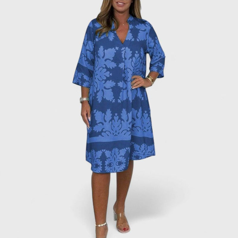 שמלת אביב זוהרת של יעל