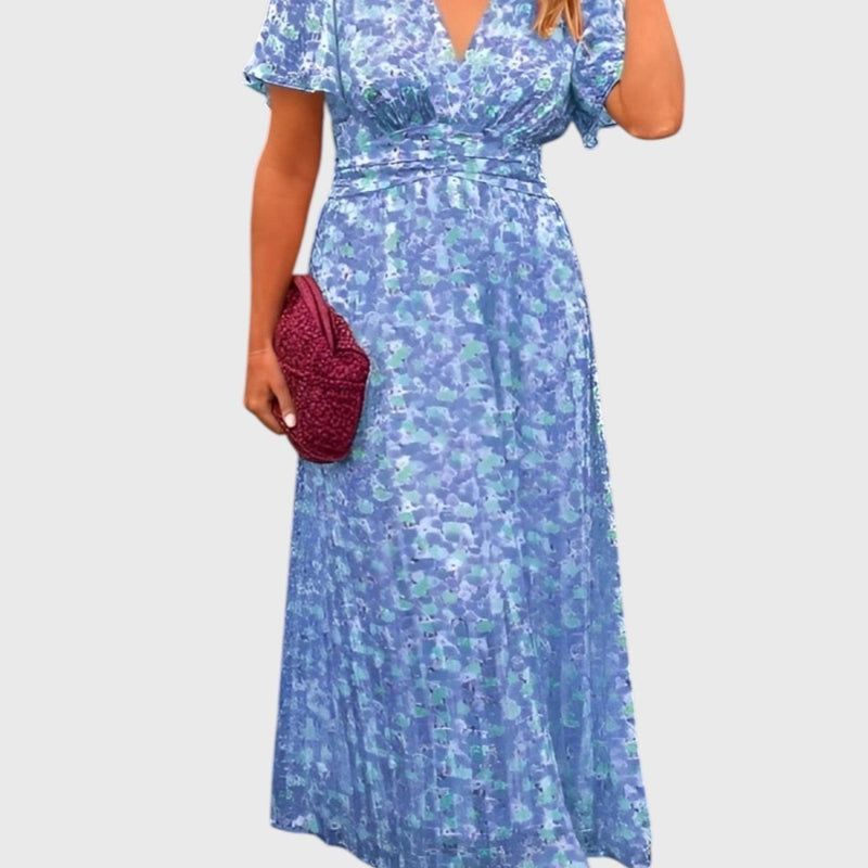 שמלת פרחונית של אמלי 