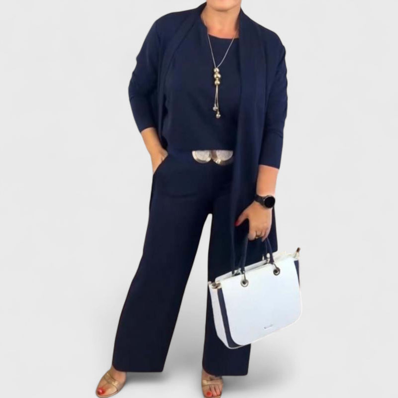 סט שלושה חלקים אלגנטי של רבקה 