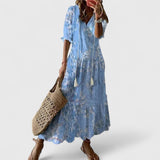 שמלת מקסי בוהו של מירב 