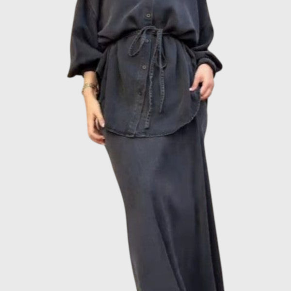 סט חולצה עם שרוך וטליה